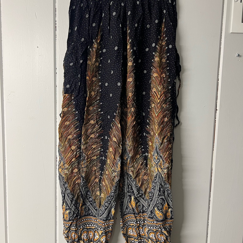 Bohemian Patterned Harem Pants